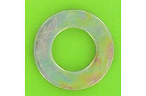 Washers and Circlips : Flat Washers - Without Chamfer - Thin Series &amp;quot;Z&amp;quot; - Steel - Thin Washer &amp;quot;Z&amp;quot;, Yellow Zinc Steel, NFE 25513