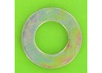 Washers and Circlips : Flat Washers - Without Chamfer - Thin Series "Z" - Steel - Thin Washer "Z", Yellow Zinc Steel, NFE 25513