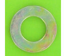 Washers and Circlips : Flat Washers - Without Chamfer - Thin Series &quot;Z&quot; - Steel - Thin Washer &quot;Z&quot;, Yellow Zinc Steel, NFE 25513