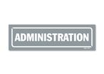 Administration panel - Grey background