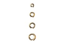 MISCHKE eyelets in natural brass 0,75 to 6 mm2