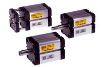 Compact single and double acting pneumatic cylinders - Series BU