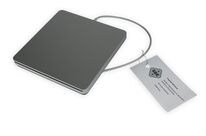 American white polyester label in A4 Laserlab plate