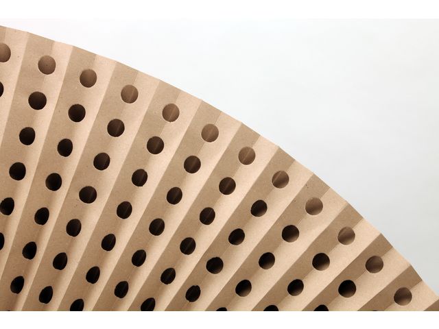 High-Capacity Accordion Cardboard Filter for Paint Booths