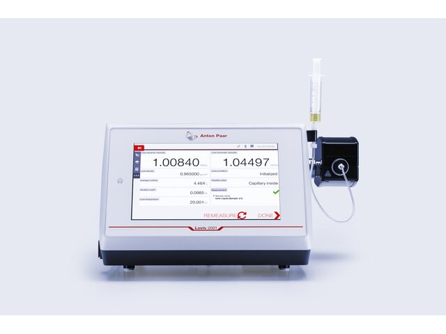 Lovis 2001 Rolling-Ball Viscometer.