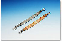 Connection and joining pieces made of copper fabric strip