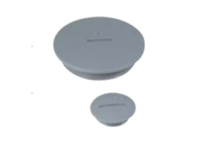 Locking plugs with flange in Polyamide 6 : PLIO-BC
