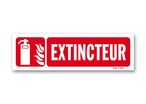 Extinguisher fire-fighting sign
