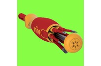 Wiha : WIHA Tournevis - Tournevis SoftFinish Electric SlimVario - Porte-Embout à Magasin LiftUp Electric avec 6 slimBits