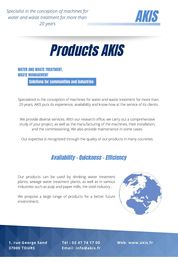 Catalogue Product AKIS 