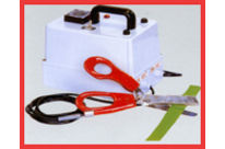 Hot cutting scissors