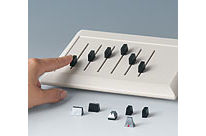 Slide control knobs