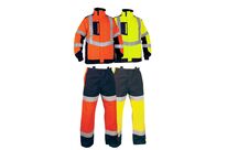 Arc Flash high-visibility parka / overpants, APC 2, ATPV, ELIM  | AFPARKA-HV / AFPRO-OVERPAN-HV