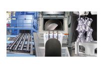 Satellite rotary table blast machine