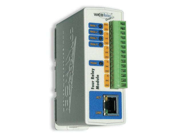 Four Independant Relays | WebRelay-Quad 