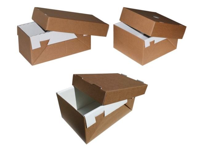 Boxes for hot- melts