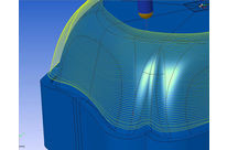 CAD CAM Software Solution 3 Axis machining - 3D Finishing and ISO Finishing 