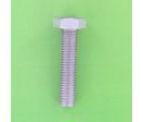 Hex Head Screws : Standard Hex Head Screws - P40 Aluminium - Hex Head, P40 Aluminium, Fully Threaded, DIN 933