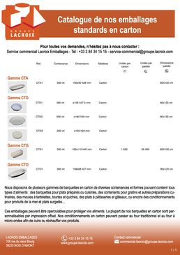 Thermoformed cardboard