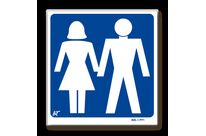 Picto of man|woman signpost