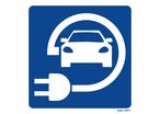 Electric vehicle sign