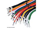 Solid Color Blank Polyester Flat Lanyard