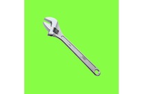 Wiha : WIHA Clés Plates - Clés à Molette Acier Chrome Vanadium - Clé à Molette 100 mm