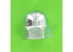 Nuts : Miscellaneous Nuts - Domed Cap Nut, DIN 1587 - Grade 6 White Zinc Steel