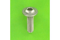 Hex Socket Screws : Hex Socket Button Head, Flanged - Hex Socket Button Head Collar Screw, A2 Stainless Steel