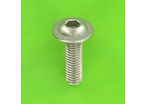 Hex Socket Screws : Hex Socket Button Head, Flanged - Hex Socket Button Head Collar Screw, A2 Stainless Steel
