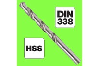 Tools : Metal Drill Bits - Forets HSS Taillés Meulés Cylindriques Courts TSX