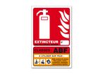ABF class fire fire-fighting sign