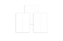 Economical transparent polyester label on A4 Laser sheet