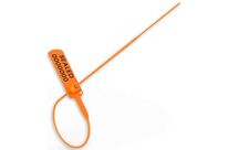 Ares plastic warranty seal with metal insert