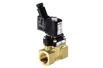 Servo-assisted solenoid valve : Type 6211