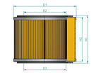 AIR FILTERS FOR PLASTIC-OVEN MACHINES