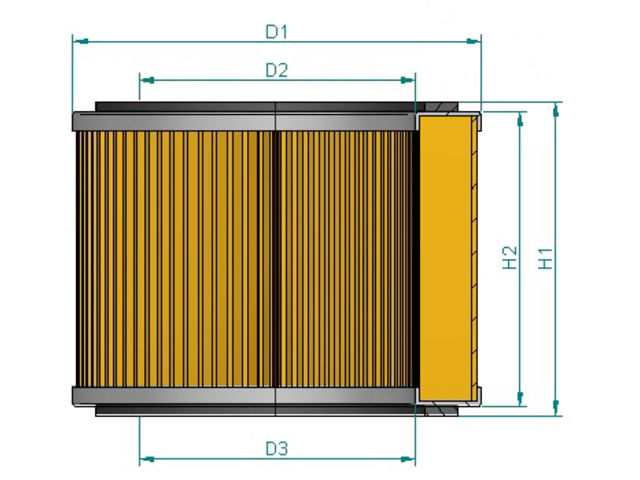 AIR FILTERS FOR PLASTIC-OVEN MACHINES