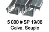 SP19-1/4 Galvanized Comfort Staples - Boxe of 5000 Staples : AgSP19C5M