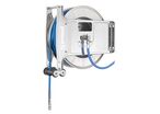Hose reel / open / for water / stainless steel | DMOI LS - DGOI LS - DLOI LS