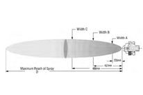 Air atomising 1/2, modular design, various spray patterns 1/2 XA