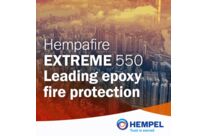 Intumescent coating : Hempafire Extreme 550