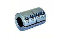 Rigid coupling in one part with or without keyway