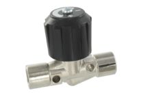 Needle valves for compressed air and water
