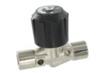 Needle valves for compressed air and water