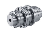 Coupling with curved toothing