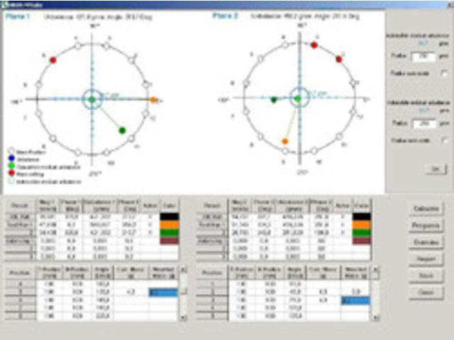 Balancing: Single, Dual and Multiplane Vibration Balancing