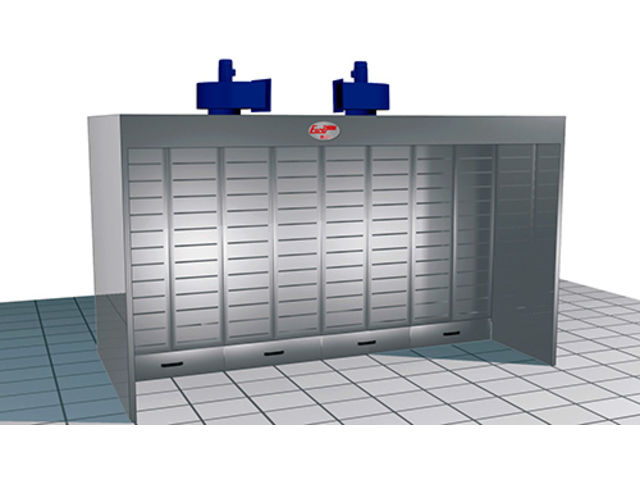 Manual powder painting booths