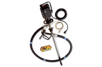 Pump set &quot;Hazardous mediums&quot; for complete drum drainage