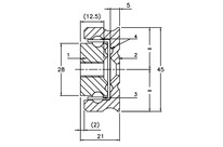 Slide partial extension Stainless ST78