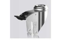 Steel swivel forks with single bolt hole : Serie RAR / LAR